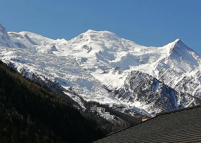 Studio With Balcony, Mt Blanc View, Parking, Center Of Chamonix